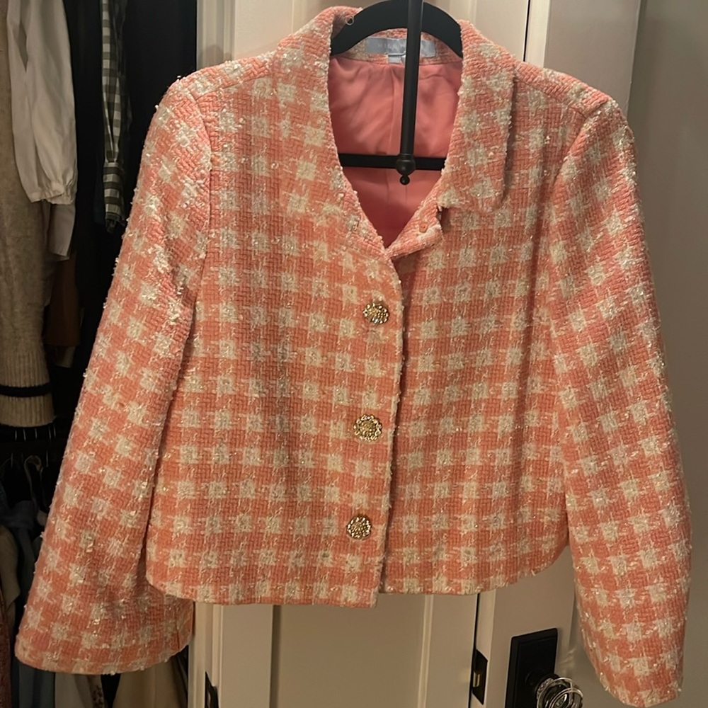Hill House Tweed Lady Jacket Blazer